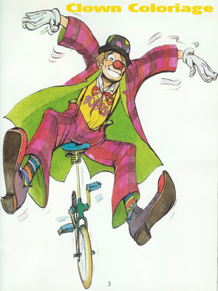 clown dessin Boboss clown bd Boboss clown coloriage Boboss